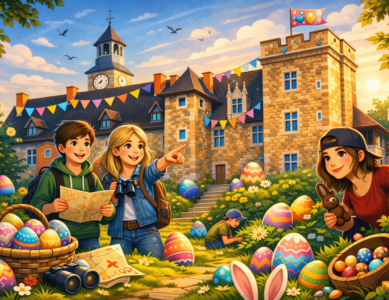 Pâques au Château des Ducs de Bourbon