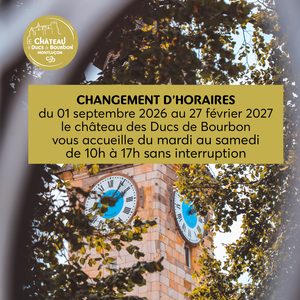 Nouveaux horaires